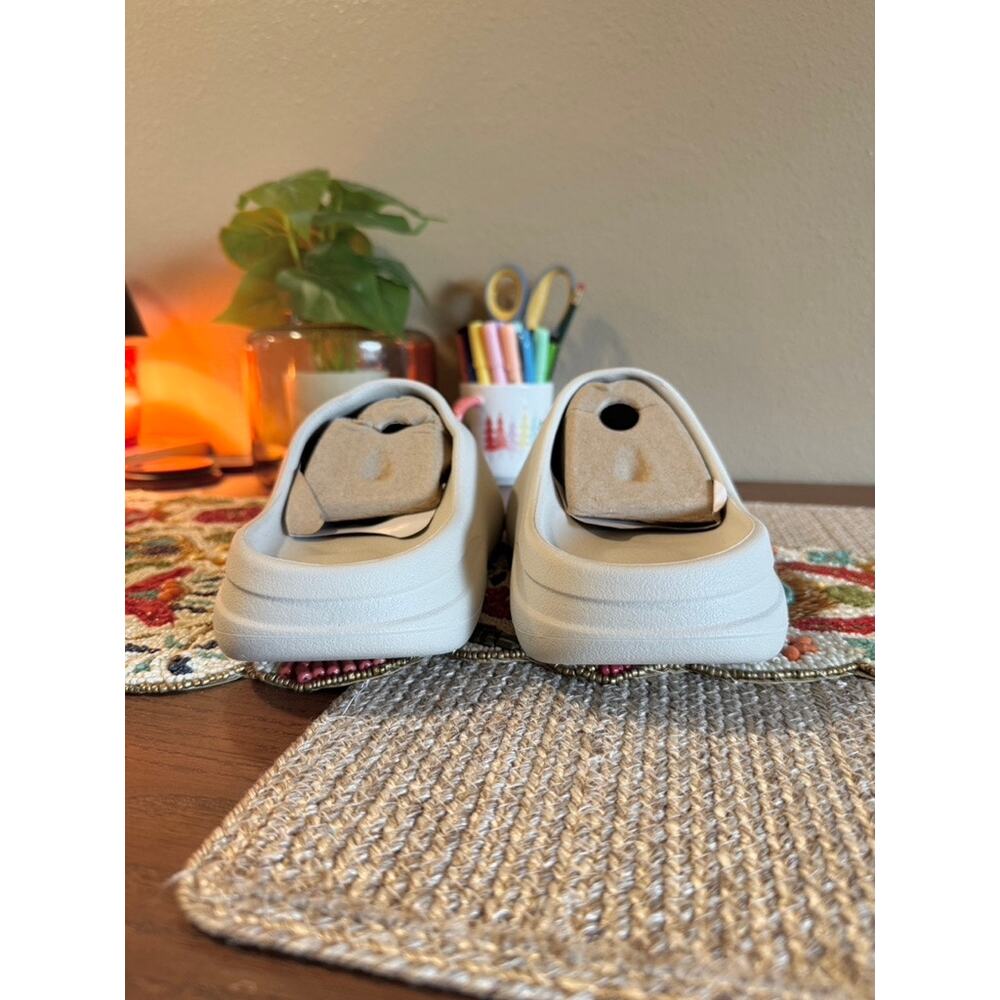 YZY YS-01 Cream Yeezy Slides Pure - Picture 4 of 7